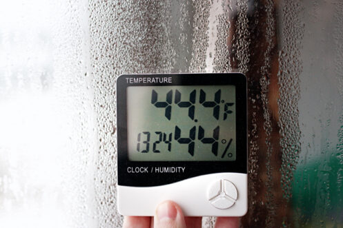 A humidity measurement in Anoka, MN